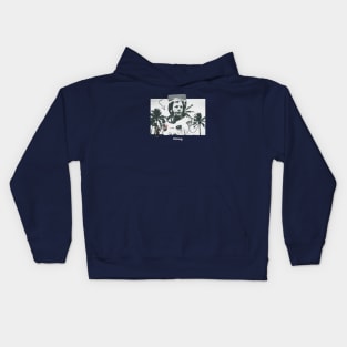 Neil Armstrong Space Vintage Kids Hoodie